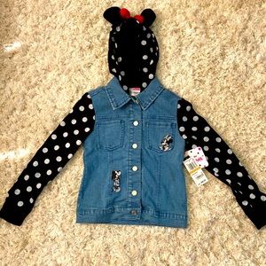 Disney Jr. Minnie Mouse Jean Jacket